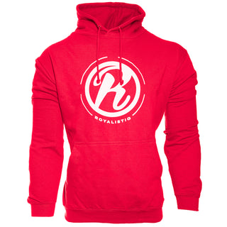 Rode hoodie (round design)