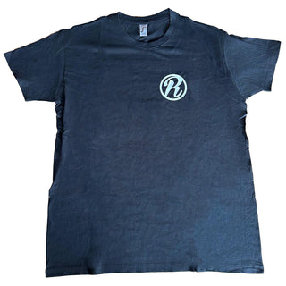 Zwart t-shirt (Klein borstlogo)